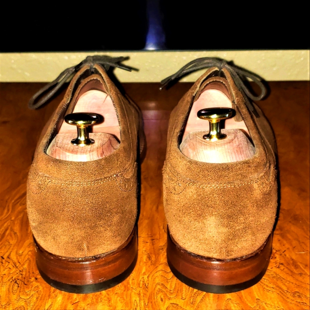 LOAKE Suede 10.5D Men's Dress Shoes - Picture 5 of 6